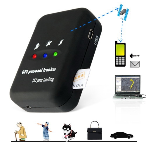 Two Way Calling GPS Trackers with SMS Alerts + Quadband + LED Lights - Click Image to Close